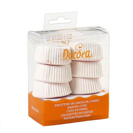 Chese M Hartie Alb, Ø 4 x H 2 cm, 120 buc [2]