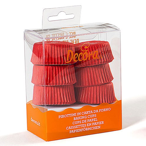 Chese M Hartie Rosu, Ø 4 x H 2 cm, 120 buc [2]