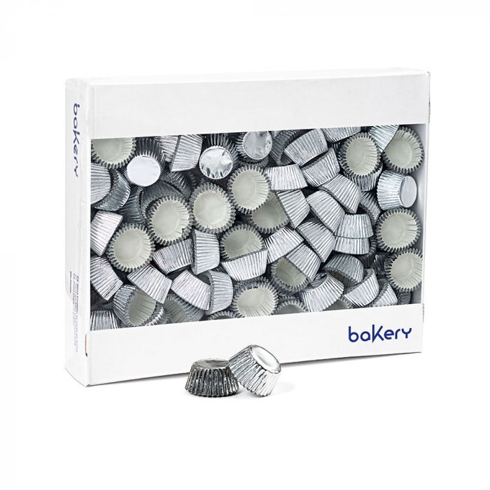 Chese S Hartie Argintiu, Ø 3.2 x H 2.2 cm, 2500 buc [1]