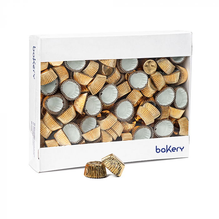 Chese S Hartie Auriu, Ø 3.2 x H 2.2 cm, 2500 buc [1]