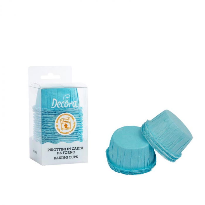 Chese XL Hartie Creponata Bleu, Ø 5.5 x H 3.5 cm, 25 buc [1]