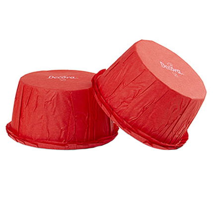 Chese XL Hartie Creponata Rosu, Ø 5.5 x H 3.5 cm, 25 buc [1]