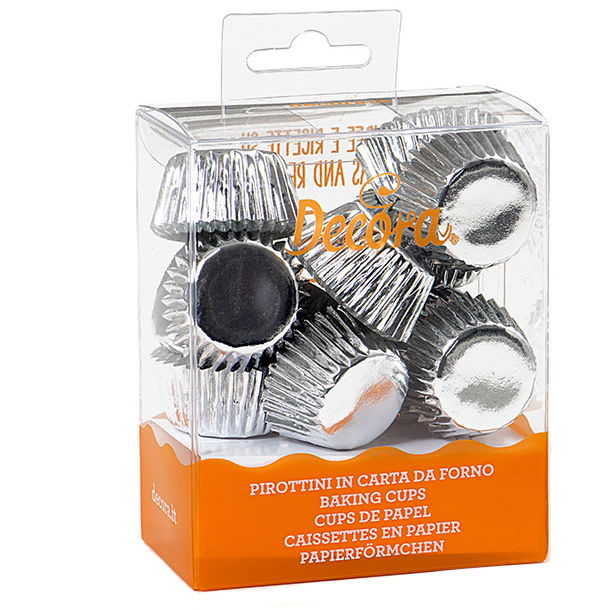 Chese XS Hartie Argintiu, Ø 2.7 x H 1.7 cm, 180 buc [2]