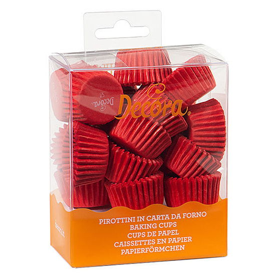 Chese XS Hartie Rosu, Ø 2.7 x H 1.7 cm, 200 buc [2]