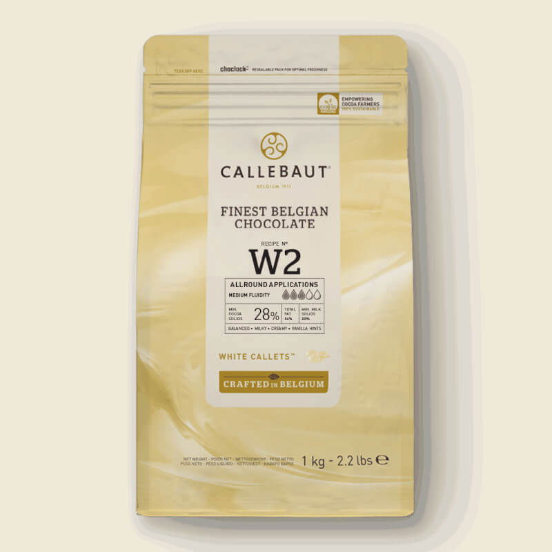 Ciocolata Alba 28%, Reteta W2, 1 Kg, Callebaut [1]