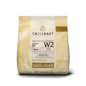 Ciocolata Alba Belgiana, Callebaut, punga de 400 g [1]