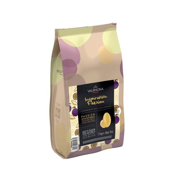 Ciocolata alba Fructul Pasiunii, Valrhona Inspiration Passionfruit - 3kg [1]