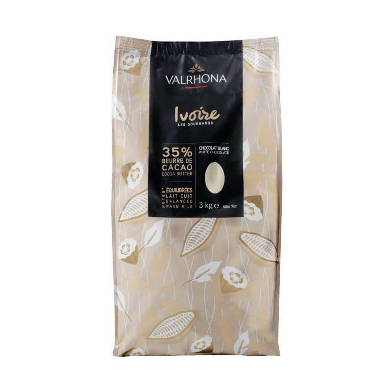 Ciocolata Alba Ivoire 35 %, Valrhona [1]