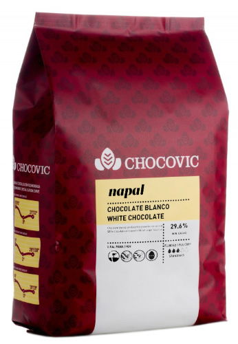 White Chocolate Napal 29.6% Chocovic 5Kg [1]