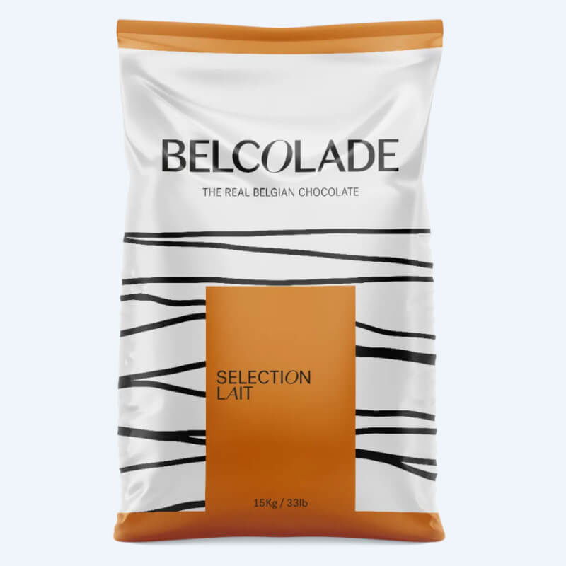 Belcolade Belgian Milk Chocolate 28.5%, 15 kg, Selection Lait [1]