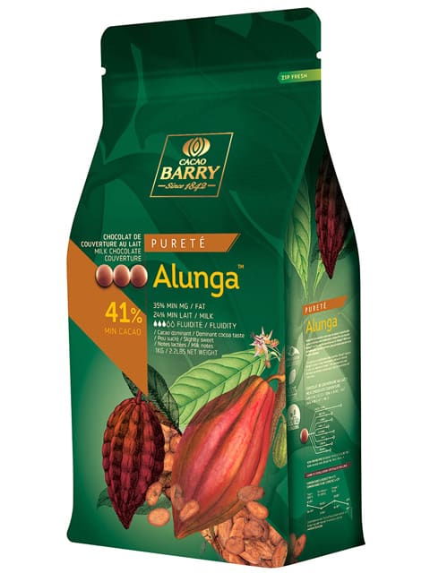 Ciocolata cu Lapte 41% Alunga, 5 Kg, Cacao Barry [1]