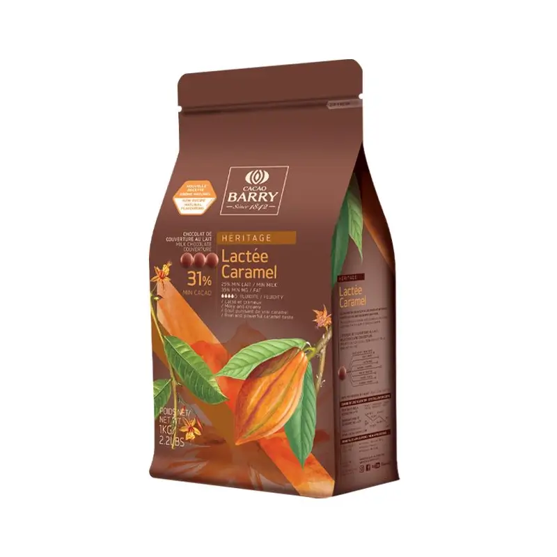 Ciocolata cu Lapte si Caramel 31 % Lactee Caramel, 1 Kg, Cacao Barry [1]