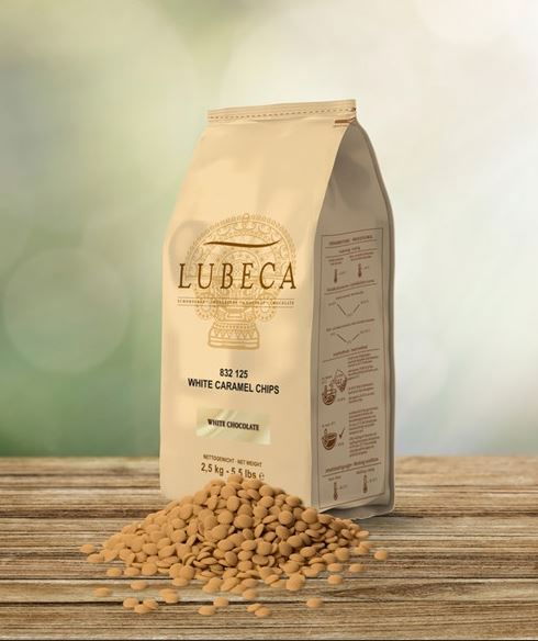 Ciocolata cu Lapte si Caramel 33%, 2.5 kg, Lubeca [1]