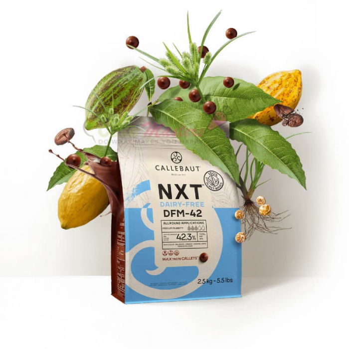 Ciocolata cu Lapte 42.3% vegana, fara lactoza, 2.5 kg, NXT Callebaut [3]