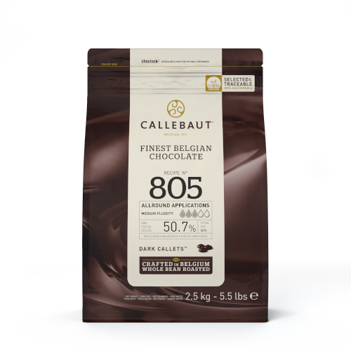 Ciocolata Neagra 50.7% Recipe 805, 2.5 kg, Callebaut [1]