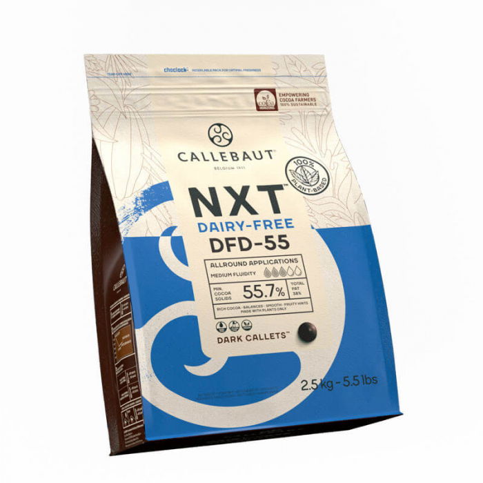 Ciocolata Neagra 55.7% vegana, fara lactoza, 2.5 kg, NXT Callebaut [2]