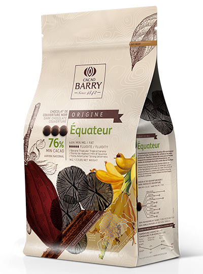 Ciocolata Neagra 76% Equateur, 1 kg, Cacao Barry [1]