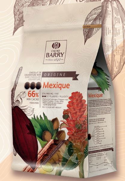 Ciocolata Neagra 66 % Mexique, 1 kg, Cacao Barry [3]