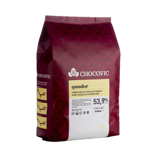 Ciocolata Neagra 53.9% Quador, 5 kg, Chocovic [1]