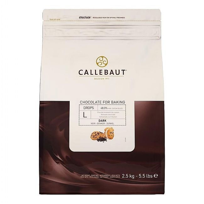 Ciocolata Neagra Termostabila, Barry Callebaut, cacao 48%, 2.5 Kg [1]