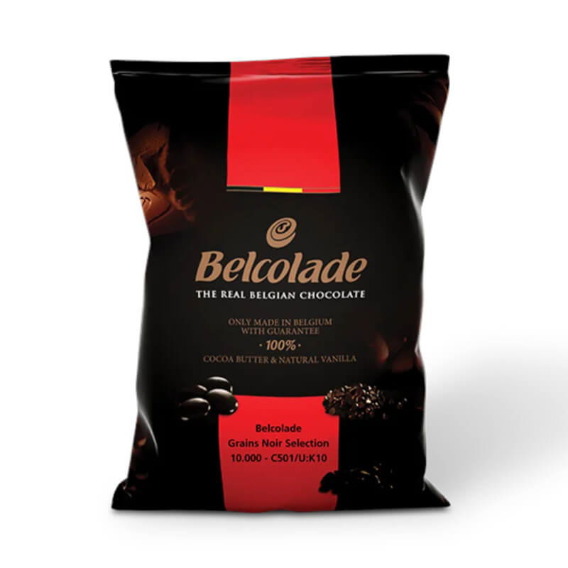 Ciocolata Termostabila Neagra 50.5%, NOIR GRAINS, 5 kg, Belcolade [1]