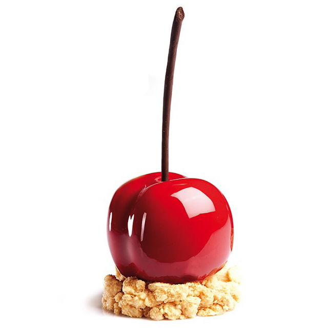 Cireasa/Piersica 3D, Ø5.8xH4.6 cm - Forma Silicon Monoportii Forcone, 20 cavitati [1]