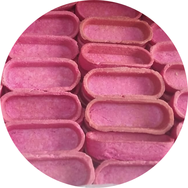 Coji de Tarte MiniEclere, roz, 240 buc [1]