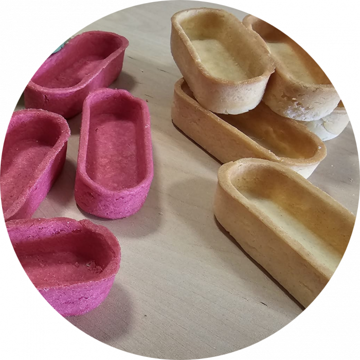 Coji de Tarte MiniEclere, roz, 240 buc [3]