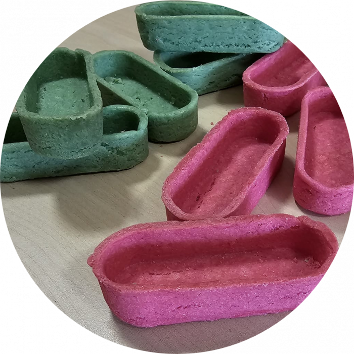 Coji de Tarte MiniEclere, roz, 240 buc [4]