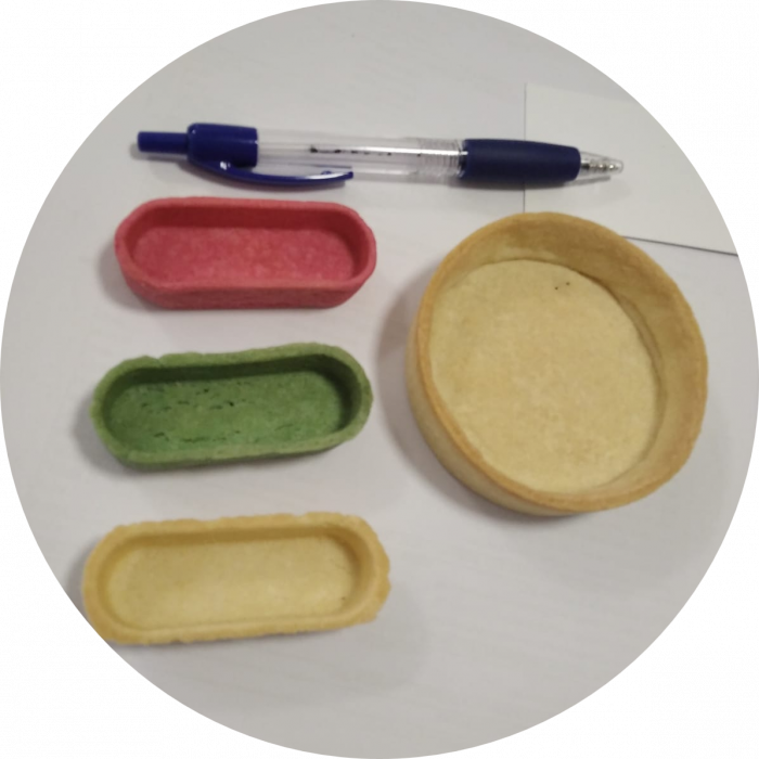 Coji de Tarte MiniEclere, roz, 240 buc [2]