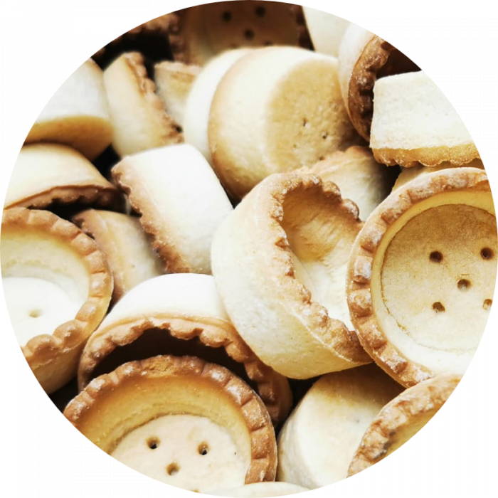 Coji de Tarte rotunde mici, 300 buc, Ø 44 mm [1]