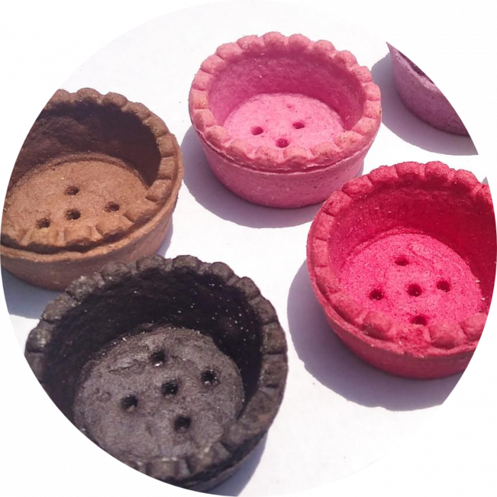 Coji de Tarte rotunde culori diverse, 3 kg, Ø 44mm [3]