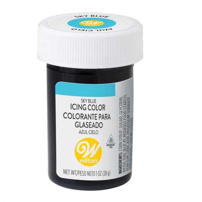 Colorant Alimentar Gel, Bleu (Sky Blue) - Wilton, 28 g [1]