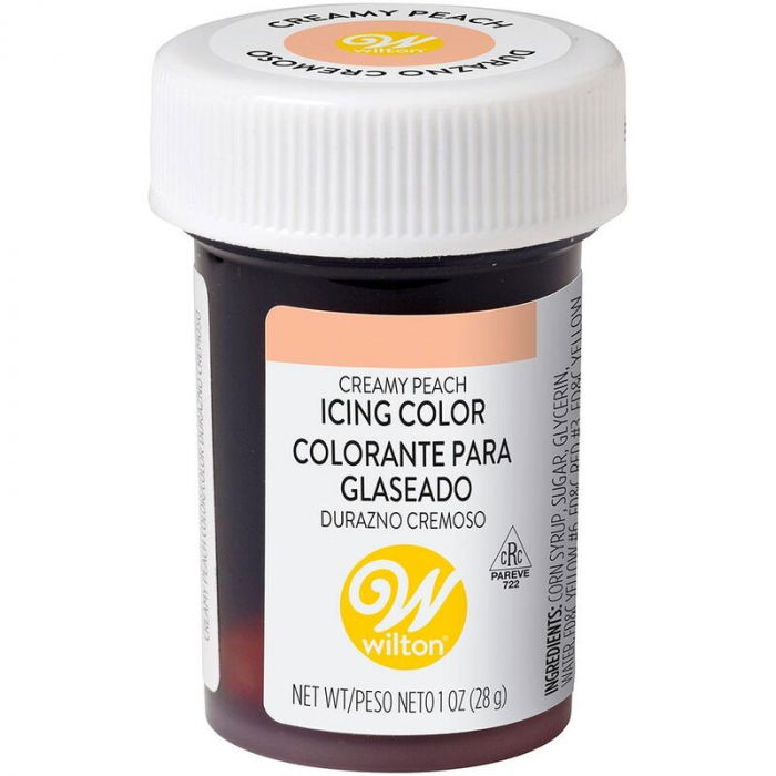 Colorant Alimentar Gel, Piersica (Creamy Peach) - Wilton, 28 g [1]