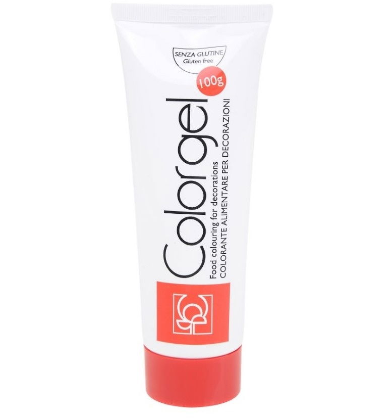 Colorant Alimentar Gel, Rosu Cireasa Modecor 100 gr [1]