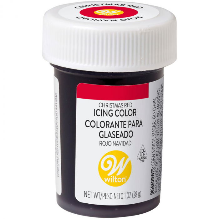 Colorant Alimentar Gel, Rosu - Craciun (Christmas Red) - Wilton, 28 g [1]
