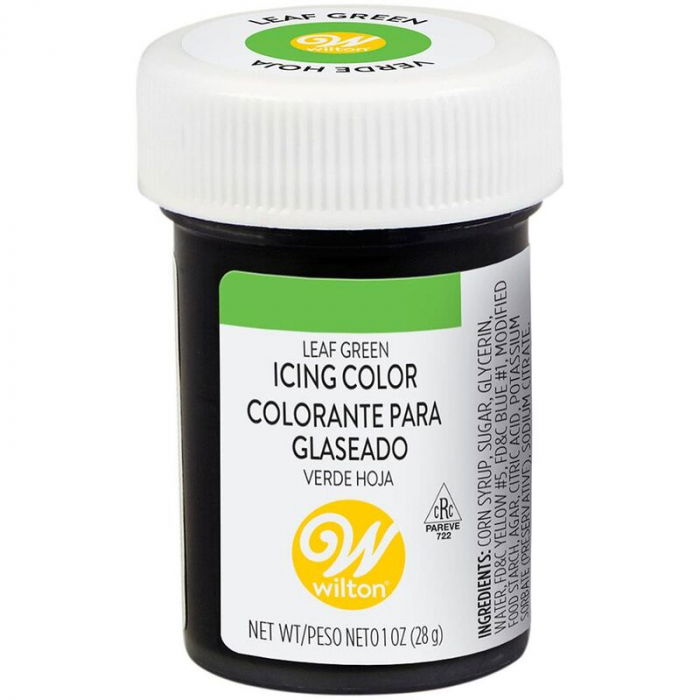 Colorant Alimentar Gel, Verde-Frunza (Leaf green) - Wilton, 28 g [1]
