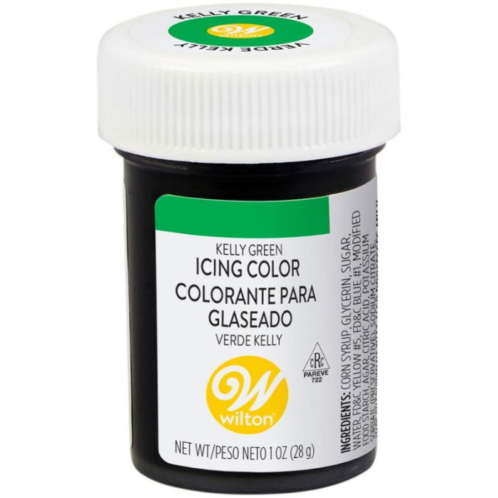 Colorant Alimentar Gel, Verde (Kelly green) - Wilton, 28 g [1]