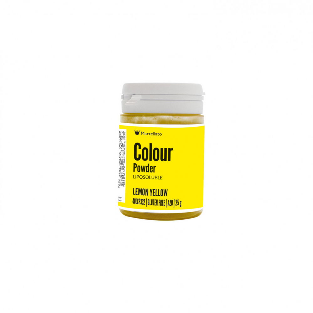 Colorant Alimentar Liposolubil Pudra, Galben Lamai fara E171, 25 gr [1]