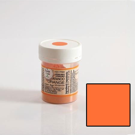 Colorant Alimentar Liposolubil Pudra, Portocaliu fara E171, 5 g - Azo Free [1]