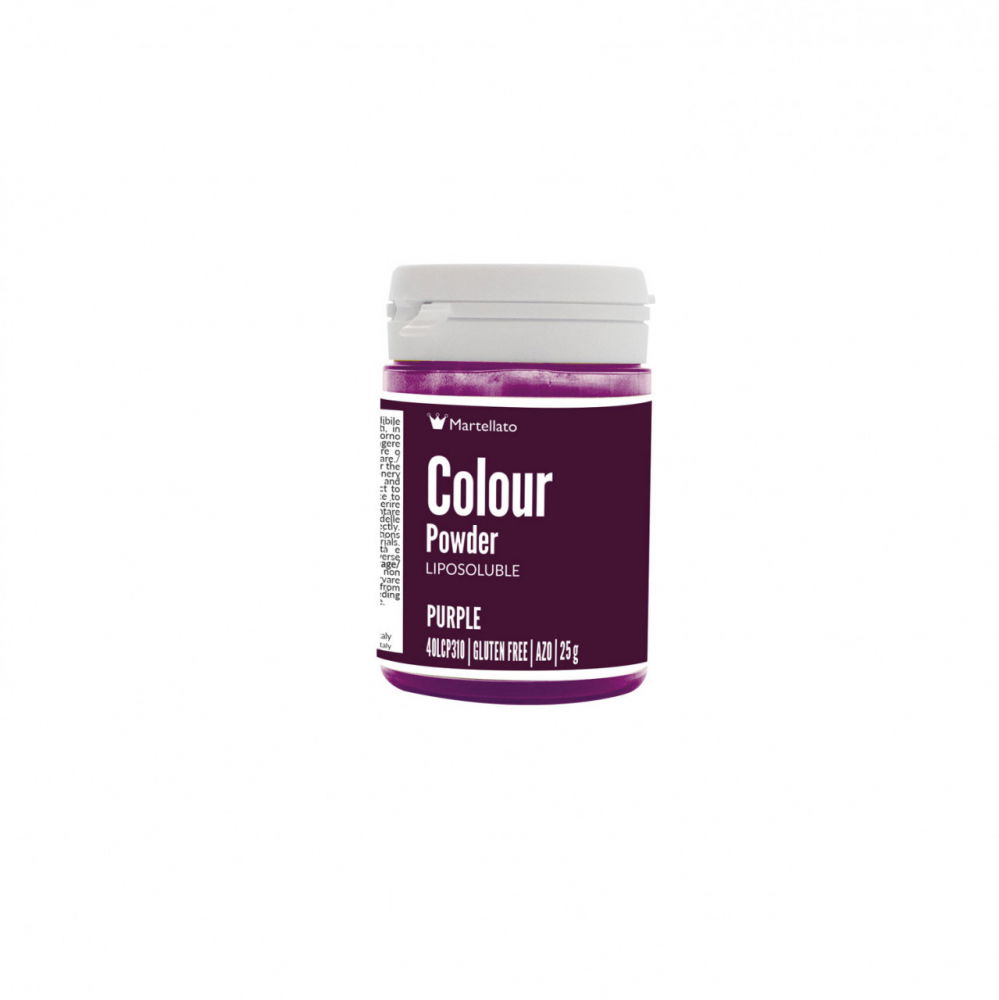 Colorant Alimentar Liposolubil Pudra, Violet fara E171, 25 gr [1]
