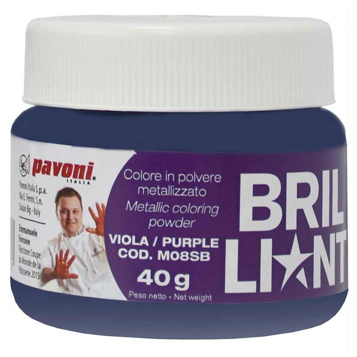 Colorant Alimentar Pudra Liposolubil Lila fara E171, 40 g [1]