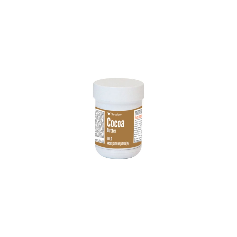 Colorant cu unt cacao Auriu, 30 gr Azo Free [1]