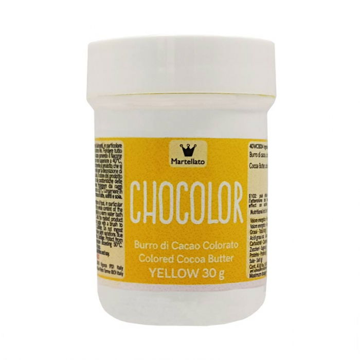 Colorant cu unt cacao Galben, 30 g Azo [1]