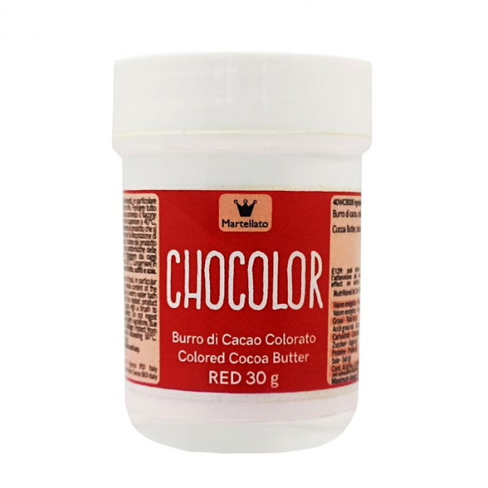Colorant cu unt cacao Rosu, 30 g Azo [1]