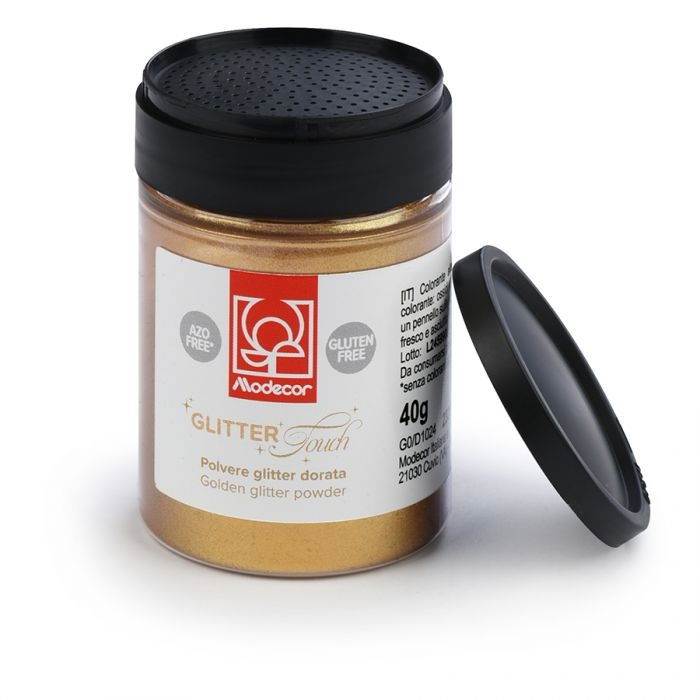 Colorant Pudra Glitterata Auriu Sclipitor, Modecor 40 gr [2]