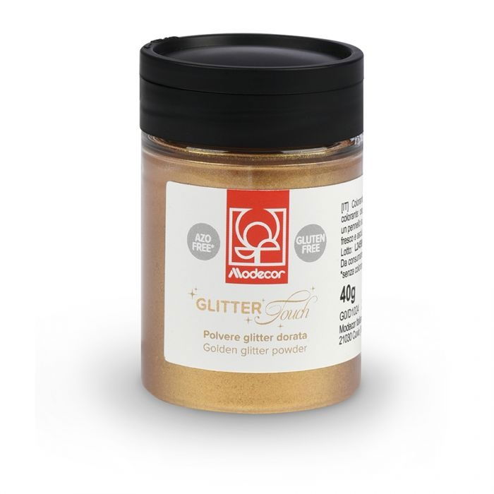 Colorant Pudra Glitterata Auriu Sclipitor, Modecor 40 gr [1]