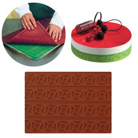 Covoras Silicon Blat Decor Relief Model Fantezie, 60x40 cm [1]