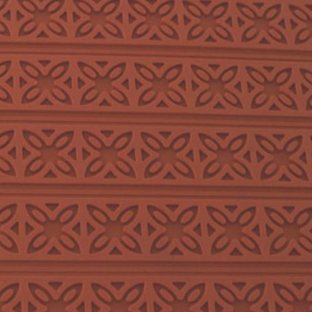 Covoras Silicon Blat Decor Relief Model Majolica, 60x40 cm [2]