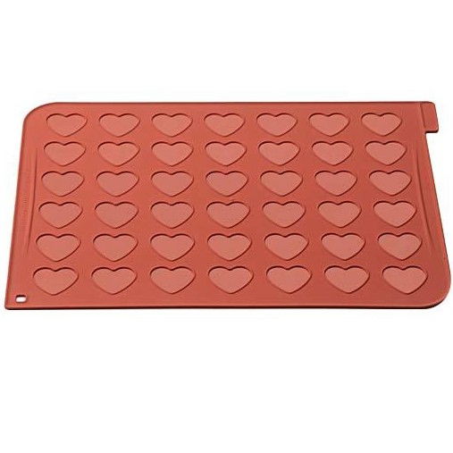 Covoras Silicon Coacere Macarons Inima 30 x 40 x H 0.15 cm [1]
